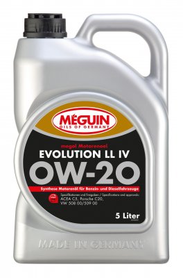 megol Motorenoel Evolution LL IV SAE 0W-20, 5 Liter