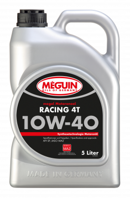 megol Motorenoel Racing 4T 10W-40, 5 Liter