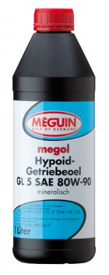 megol Hypoid-Getriebeoel GL5 SAE 80W-90, 6x1 Liter