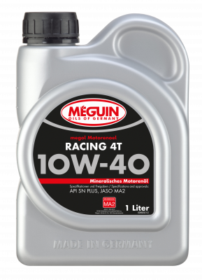 megol Motorenoel Racing 4T 10W-40, 12x1 Liter