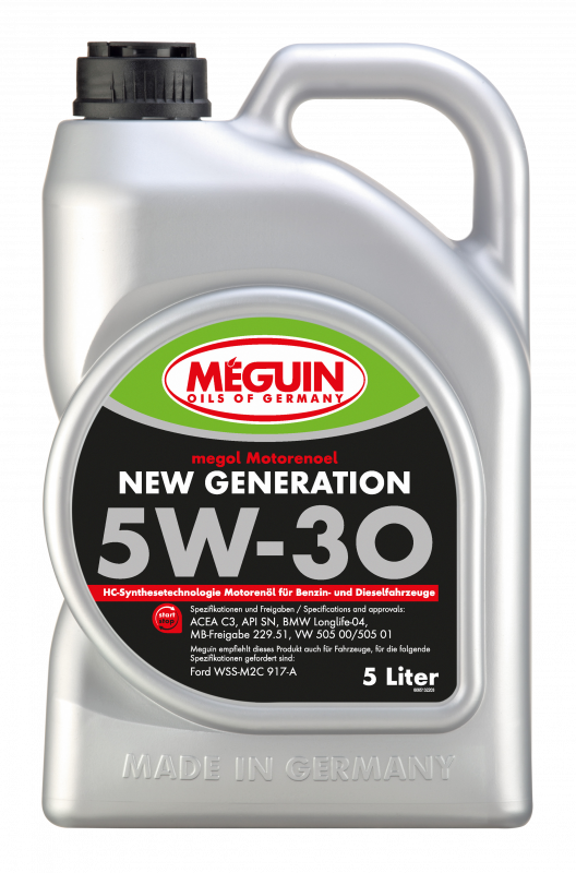 megol Motorenoel New Generation 5W-30, 5 Liter