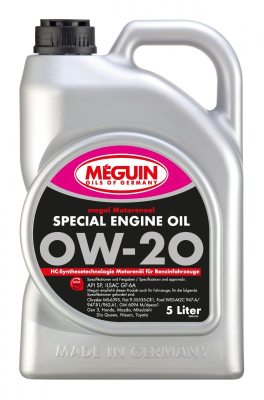 megol Special Engine Oil 0W-20, 5 Liter