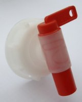 Kunststoff-Hahn 61mm für 20-30 Liter Kannen